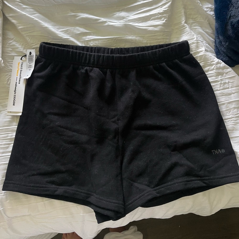 TNA terry fleece mini short